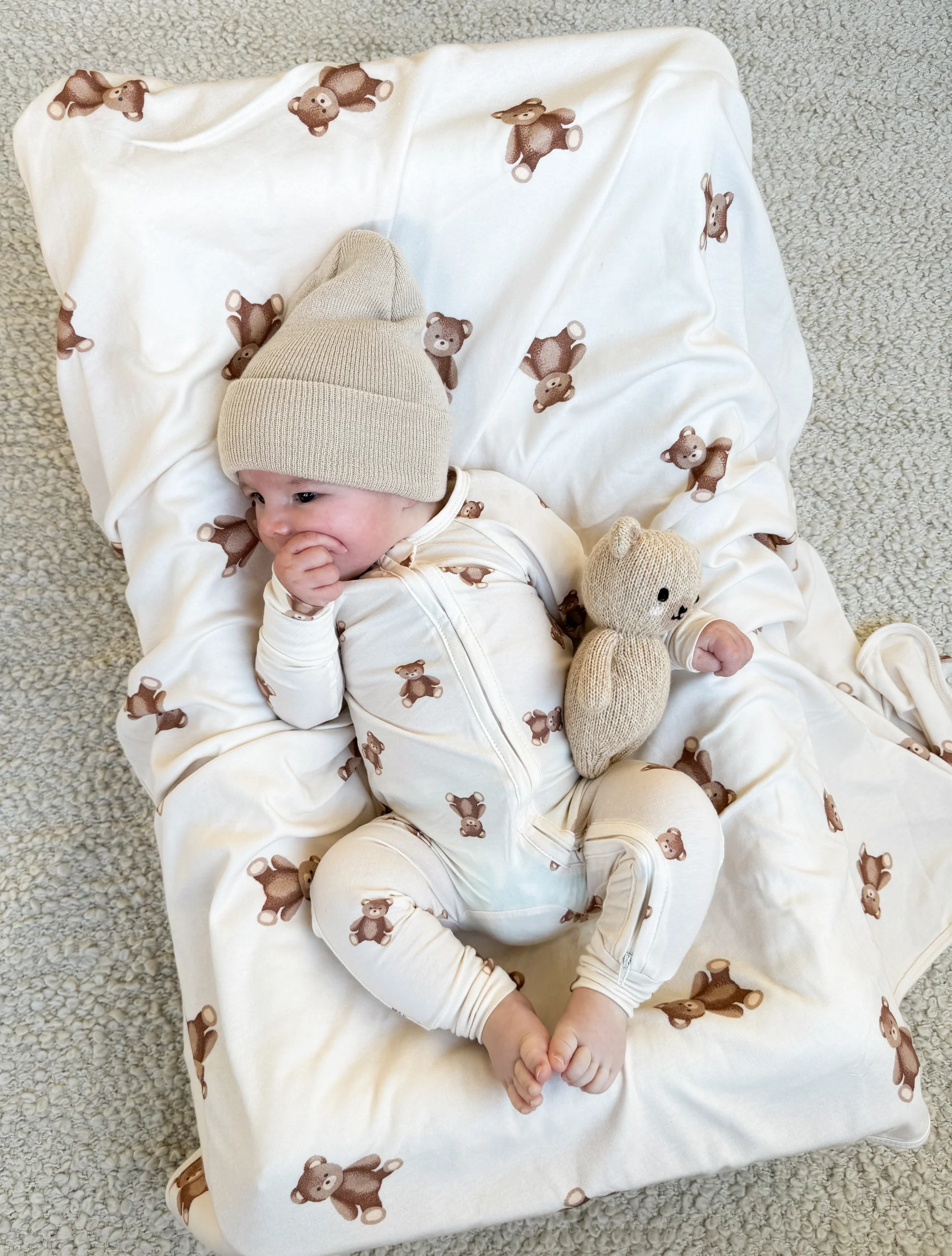 Zip Romper | Teddies (NO FRILL) - Image 6